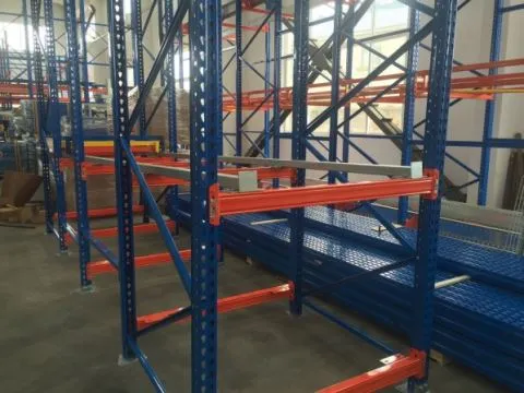 Gurati natrag Pallet Rack
